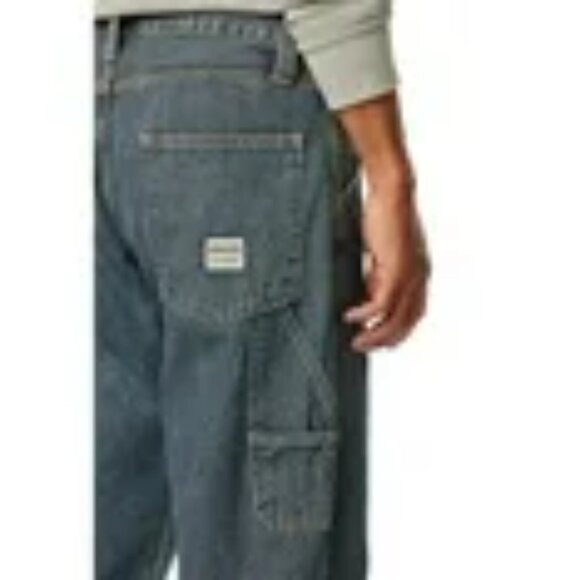 NWT W34 L32 Levi Strauss Signature Men’s Carpenter Jeans – Denim Blue - Picture 5 of 5